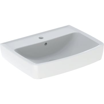 Geberit Bastia washbasin 60 cm, square, white 502.923.00.1