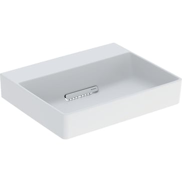 Geberit ONE lay-on washbasin 50 x 41 cm, Tap hole=without,  white matt, glossy white 505.025.00.1