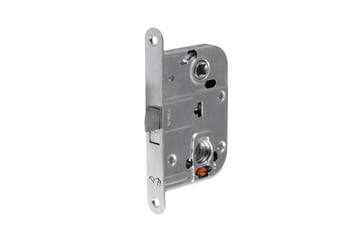Lock case for cylinder in chrome 13003