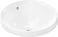 hansgrohe Xuniva S Above counter basin 400/400 without tap hole with overflow, white 60155450 miniature