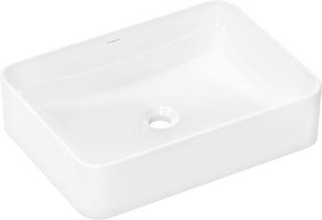 hansgrohe Xuniva Q Wash bowl 550/400 without tap hole and overflow, white 60168450
