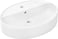 hansgrohe Xuniva D Wash bowl 600/450 with tap hole and overflow, white 60170450 miniature