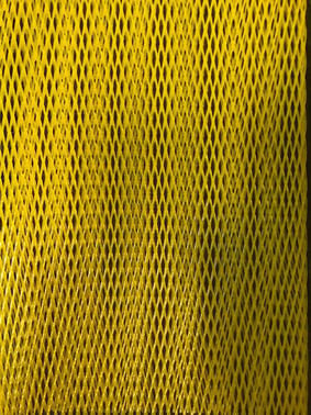 Beskyttelsesnet 3D gul Ø95-160 mm 50m 8901352-10