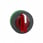 Harmony flush drejegreb i plast for LED med 3 positioner og fjeder-retur fra H-til-M i rød farve ZB5FK1843 miniature