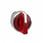 Harmony drejegreb i metal for LED med 3 faste positioner i rød farve ZB4BK1343 miniature