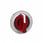 Harmony flush drejegreb i metal for LED med 3 positioner og fjeder-retur til midt i rød farve ZB4FK1543 miniature