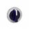 Harmony flush drejegreb i metal for LED med 3 positioner og fjeder-retur til midt i blå farve ZB4FK1563 miniature