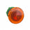 Harmony paddetrykshoved i plast for LED med Ø40 mm paddehoved i orange farve og drej for at frigøre ZB5AW753 miniature