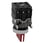 Harmony drejeafbryder komplet med LED og 3 faste positioner i rød 24VAC/DC 1xNO+1xNC XB4BK134B5 miniature