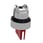 Harmony drejegreb i metal for LED med 3 positioner og fjeder-retur til midt i rød farve ZB4BK1543 miniature