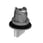 Harmony flush drejegreb i metal for LED med 2 faste positioner i hvid farve ZB4FK1213 miniature