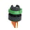 Harmony drejegreb i plast for LED med 3 faste positioner i orange farve ZB5AK1353 miniature