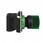 Harmony drejeafbryder komplet med LED og 3 faste positioner i grøn 24VAC/DC 1xNO+1xNC XB5AK133B5 miniature