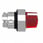 Harmony drejegreb i metal for LED med 2 faste positioner i rød farve ZB4BK1243 miniature