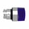 Harmony drejegreb i metal for LED med 3 positioner og fjeder-retur fra V-til-M i blå farve ZB4BK1763 miniature