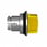 Harmony flush drejegreb i metal for LED med 3 faste positioner i gul farve ZB4FK1383 miniature