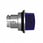Harmony flush drejegreb i metal for LED med 3 positioner og fjeder-retur til midt i blå farve ZB4FK1563 miniature