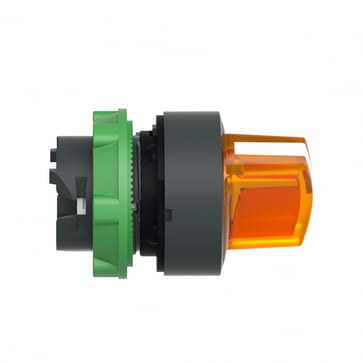 Harmony drejegreb i plast for LED med 2 faste positioner i orange farve ZB5AK1253