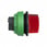 Harmony flush drejegreb i plast for LED med 3 positioner og fjeder-retur til midt i rød farve ZB5FK1543 miniature