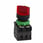 Harmony drejeafbryder komplet med LED og 2 faste positioner i rød 230-240VAC 1xNO+1xNC, XB5AK124M5 XB5AK124M5 miniature