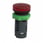 Red Monolithic pilot light Ø22 plain lens with integral LED 24V XB5EVB4 miniature