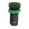 Green Monolithic pilot light Ø22 plain lens with integral LED 110...120V XB5EVG3 miniature