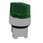 Harmony drejegreb i metal for LED med 2 faste positioner i grøn farve ZB4BK1233 miniature