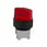 Harmony drejegreb i sort metal for LED med 2 faste positioner i rød farve ZB4BK12437 miniature