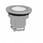 Harmony flush trykknaphoved i metal for LED med fjeder-retur og isætning af label under den hvide trykflade ZB4FA18 miniature