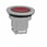 Harmony flush trykknaphoved i metal for LED med fjeder-retur og isætning af label under den røde trykflade ZB4FA48 miniature