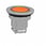 Harmony flush trykknaphoved i metal for LED med fjeder-retur og isætning af label under den orange trykflade ZB4FA58 miniature