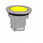Harmony flush trykknaphoved i metal for LED med fjeder-retur og isætning af label under den gule trykflade ZB4FA88 miniature