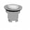 Harmony flush trykknaphoved i metal for LED med kip-funktion og isætning af label under den hvide ophøjede trykflade ZB4FH13 miniature