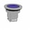 Harmony flush trykknaphoved i metal for LED med kip-funktion og isætning af label under den blå trykflade ZB4FH063 miniature