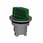 Harmony flush drejegreb i metal for LED med 2 faste positioner i grøn farve ZB4FK1233 miniature