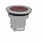 Harmony flush signallampehoved for LED med linse i rød farve ZB4FV043 miniature