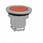 Harmony flush lampetrykshoved i metal for LED med fjeder-retur og plan trykflade i orange farve ZB4FW353 miniature