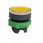 Head for illuminated push button, Harmony XB5, Harmony XALF, dark grey plastic, yellow flush, 22mm, universal LED, ZB5AA88 miniature