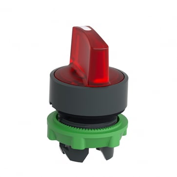 Harmony drejegreb i plast for LED med 3 faste positioner i rød farve ZB5AK1343