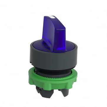 Harmony drejegreb i plast for LED med 3 faste positioner i blå farve ZB5AK1363