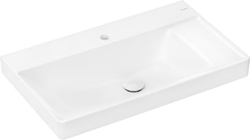 hansgrohe Xelu Q Wash basin with shelf right 800/480 with tap hole without overflow, SmartClean White 61024450
