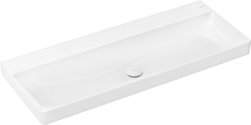hansgrohe Xelu Q Wash basin 1200/480 without tap hole and overflow, SmartClean White 61043450
