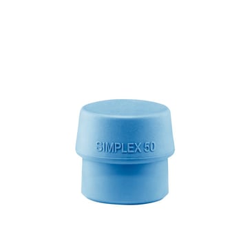 Halder Simplex Indsats af TPE-soft blå Ø50mm 3201.050