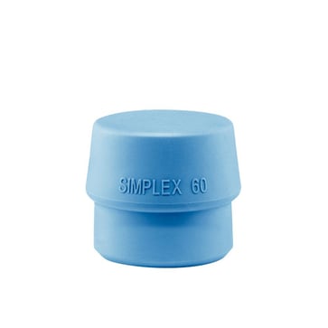 Halder Simplex Indsats af TPE-soft blå Ø60mm 3201.060