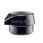 Halder Simplex Indsats af Gummiblanding sort med fod Ø80mm 3202.280 miniature