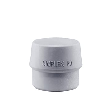 Halder Simplex Indsats af TPE-medium grå Ø60mm 3203.060