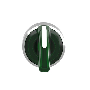 Harmony drejegreb i metal for LED med 3 faste positioner i grøn farve ZB4BK1333
