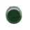 Harmony lampetrykshoved i plast for LED med riflet linse til udendørs brug og fjeder-retur med plan trykflade i grøn farve ZB5AW333S miniature