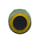 Head for illuminated push button, Harmony XB5, plastic, yellow flush, 22mm, universal LED, illuminated ring ZB5AW983 miniature