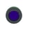 Harmony flush trykknapshoved i plast med fjeder-retur f/LED og label i blå farve ZB5FA68 miniature